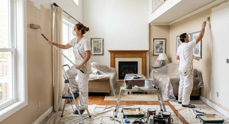 House Interior Painting in Wilmington, NC