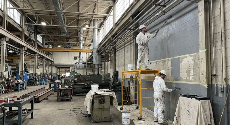 Industrial Building Painting in Waco, TX