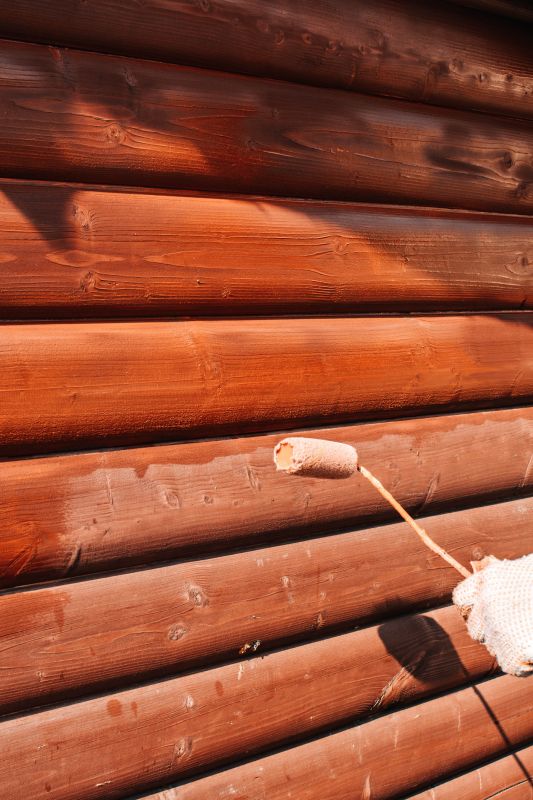 Log Home Staining in Waco, TX
