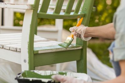 Wicker Furniture Painting