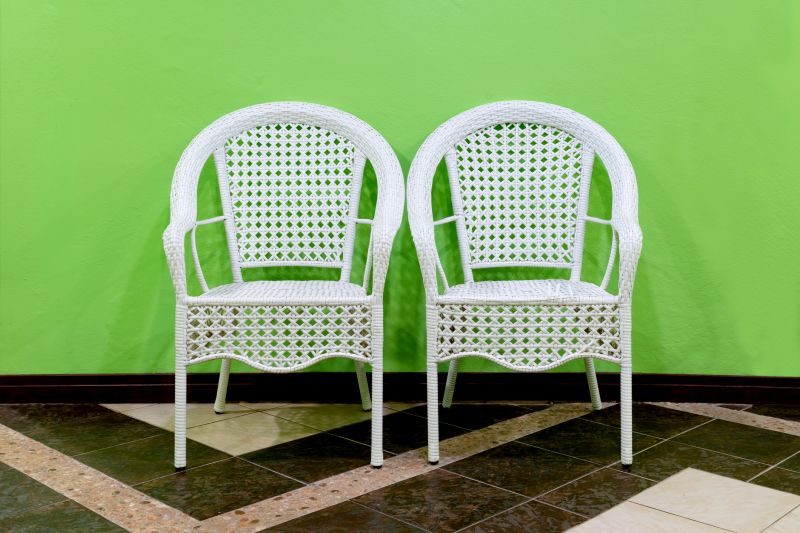 Finished Wicker Furniture Art