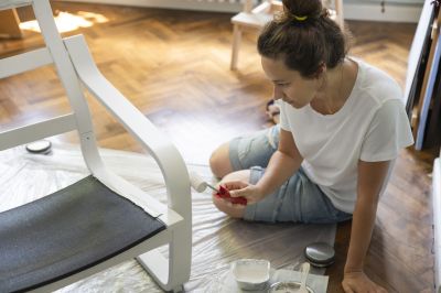 Wicker Furniture Painting